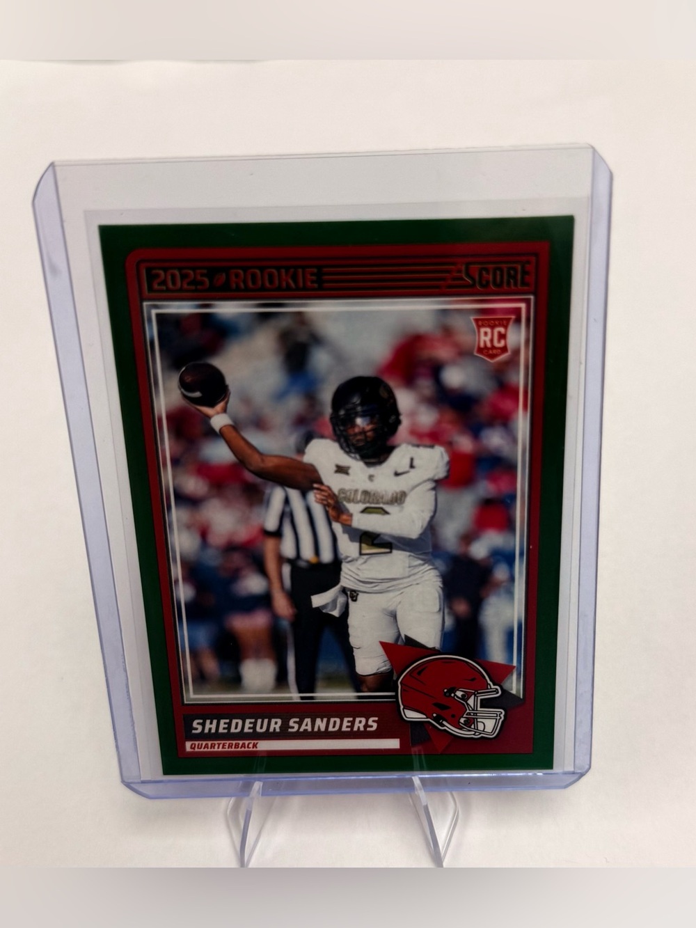 2025 Panini- Score # 15 Shedeur Sanders RC Football Trading Card -